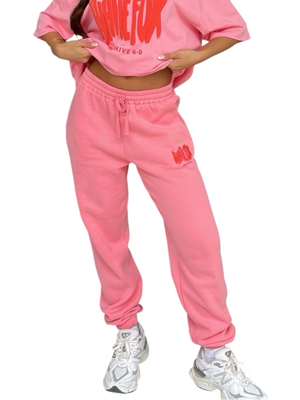 Women’s White Fox Boutique Archive 6.0 Cozy Sweatpants / Joggers in Melon ~ XXS